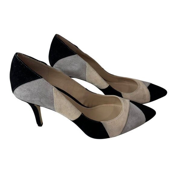 BCBG Paris Suede Colorblock Pumps Women’s Size 9 – Excellent Condition - Picture 8 of 9